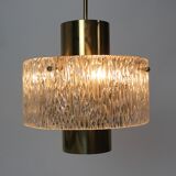Lampe suspendue Autriche, années 1960