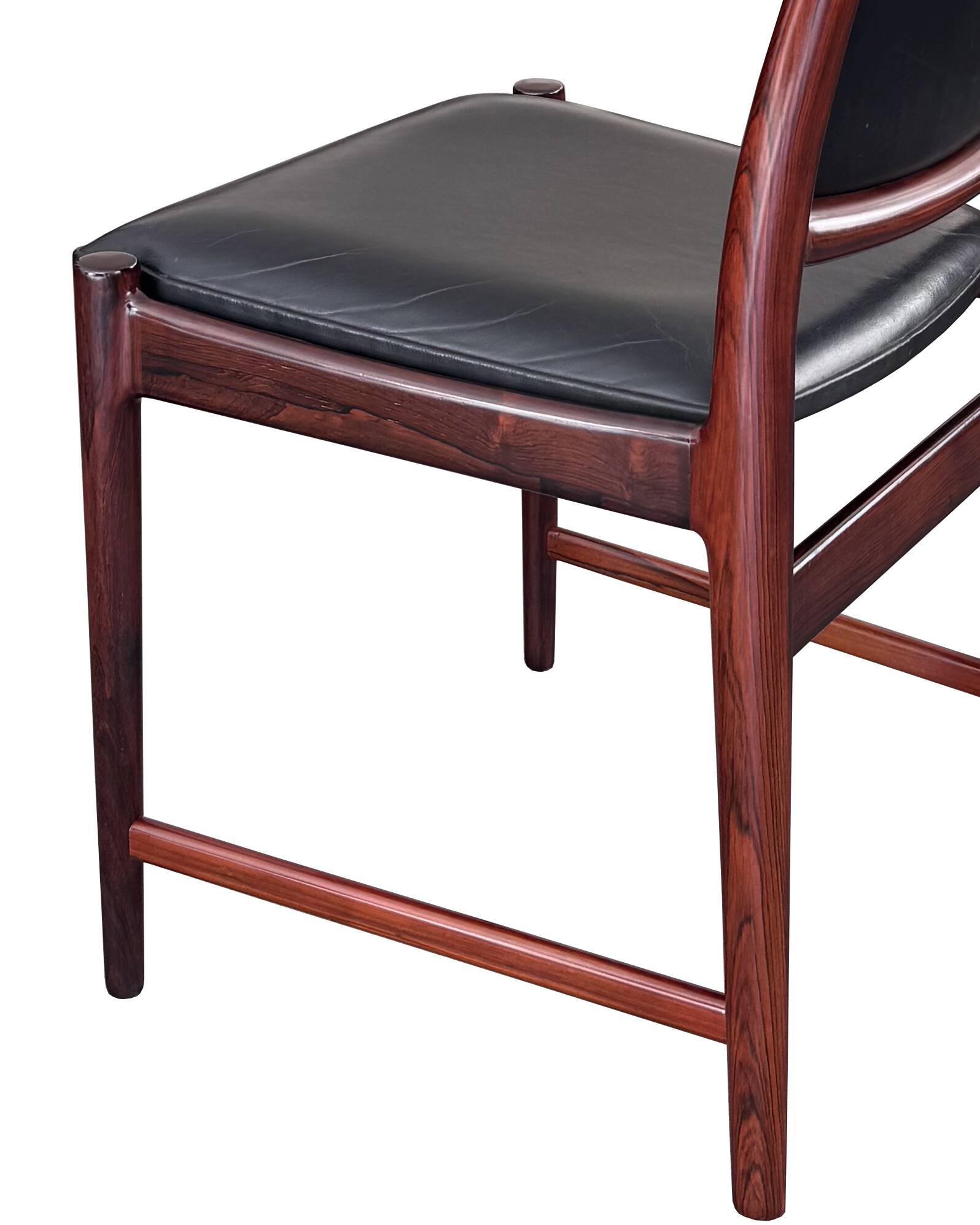 Torbjørn Afdal model "darby" rosewood dinning chairs