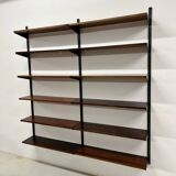 Rosewood Shelving System By Kai Kristiansen For Feldballes