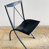 Bella folding chair by Cattelan Italia - Elegant and practical black