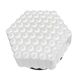 Large Honeycomb wall lamp ceiling lamp Czechoslovakia Kamenický Šenov 1960s