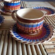 Lot de 5 tasses à café en ceramique