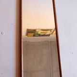 Large vintage wooden wall mirror