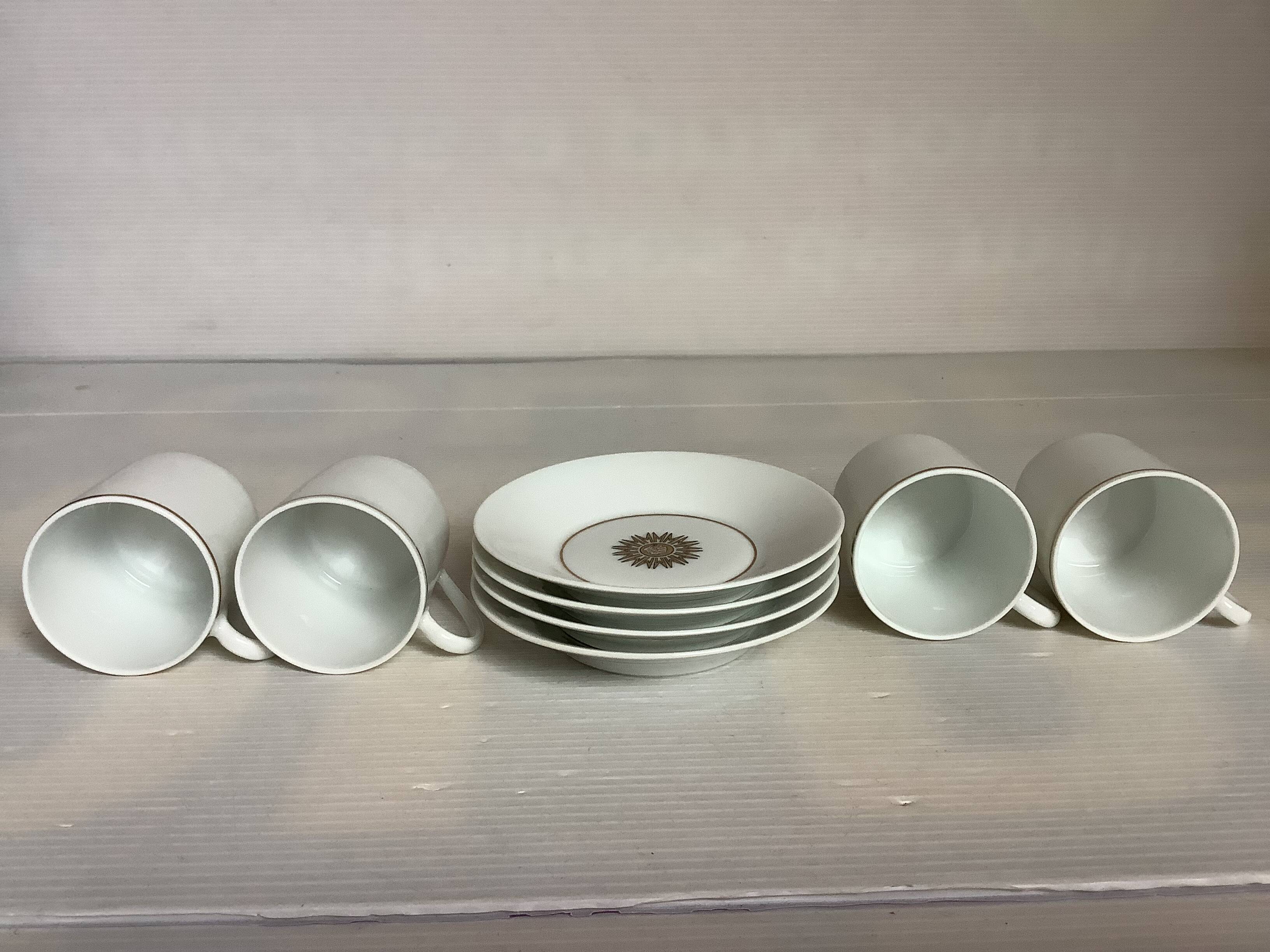 Four small cups Field Haviland Limoges