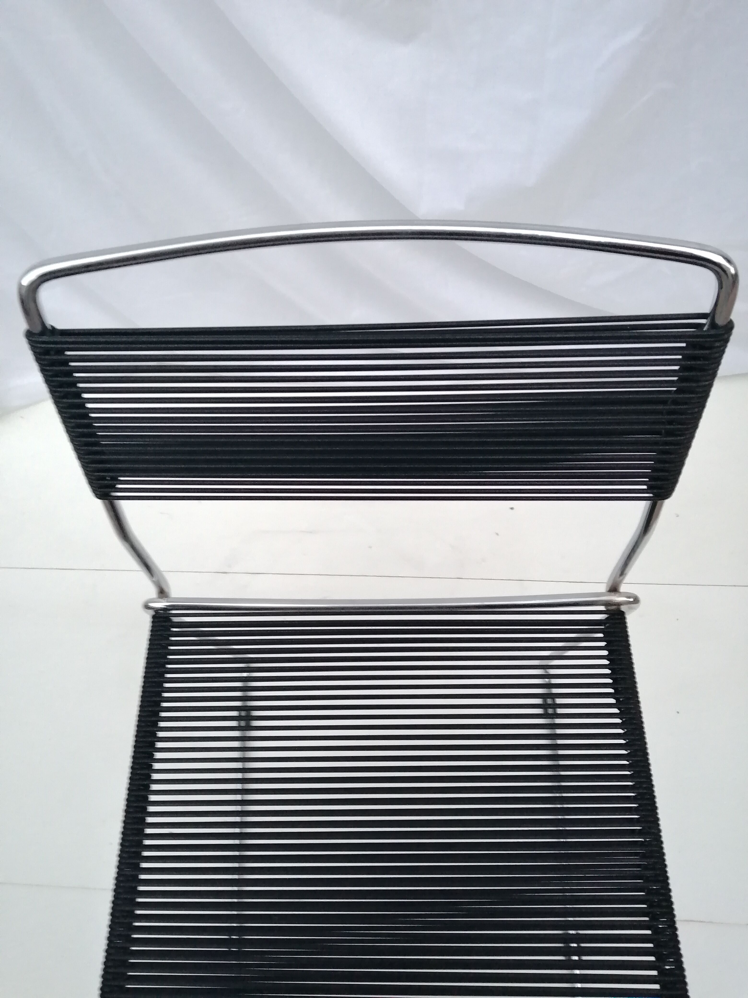 Set of 4 Spagheti model stools by Giandomenico Belotti, year 1970