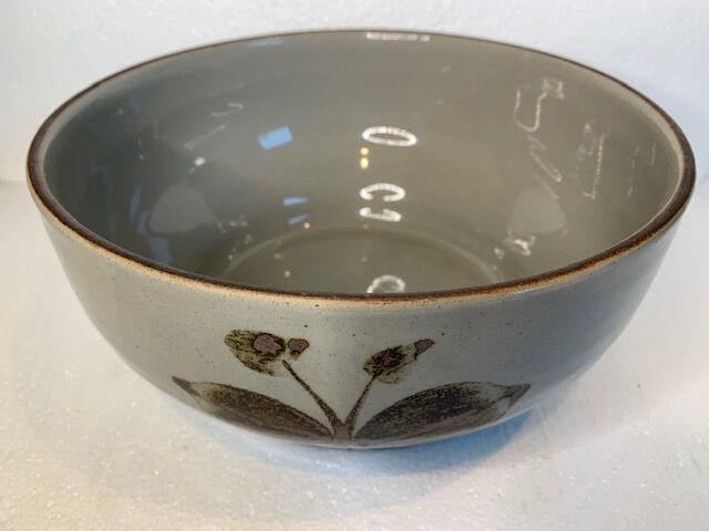 Gres de l arnon flat salad bowl 70