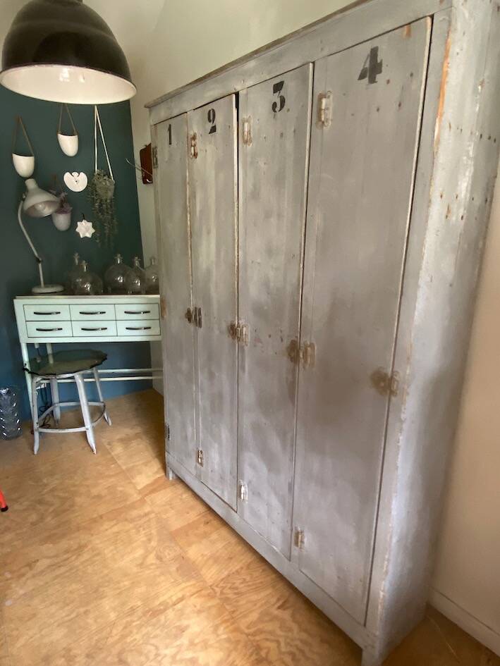 1940 wooden wardrobe