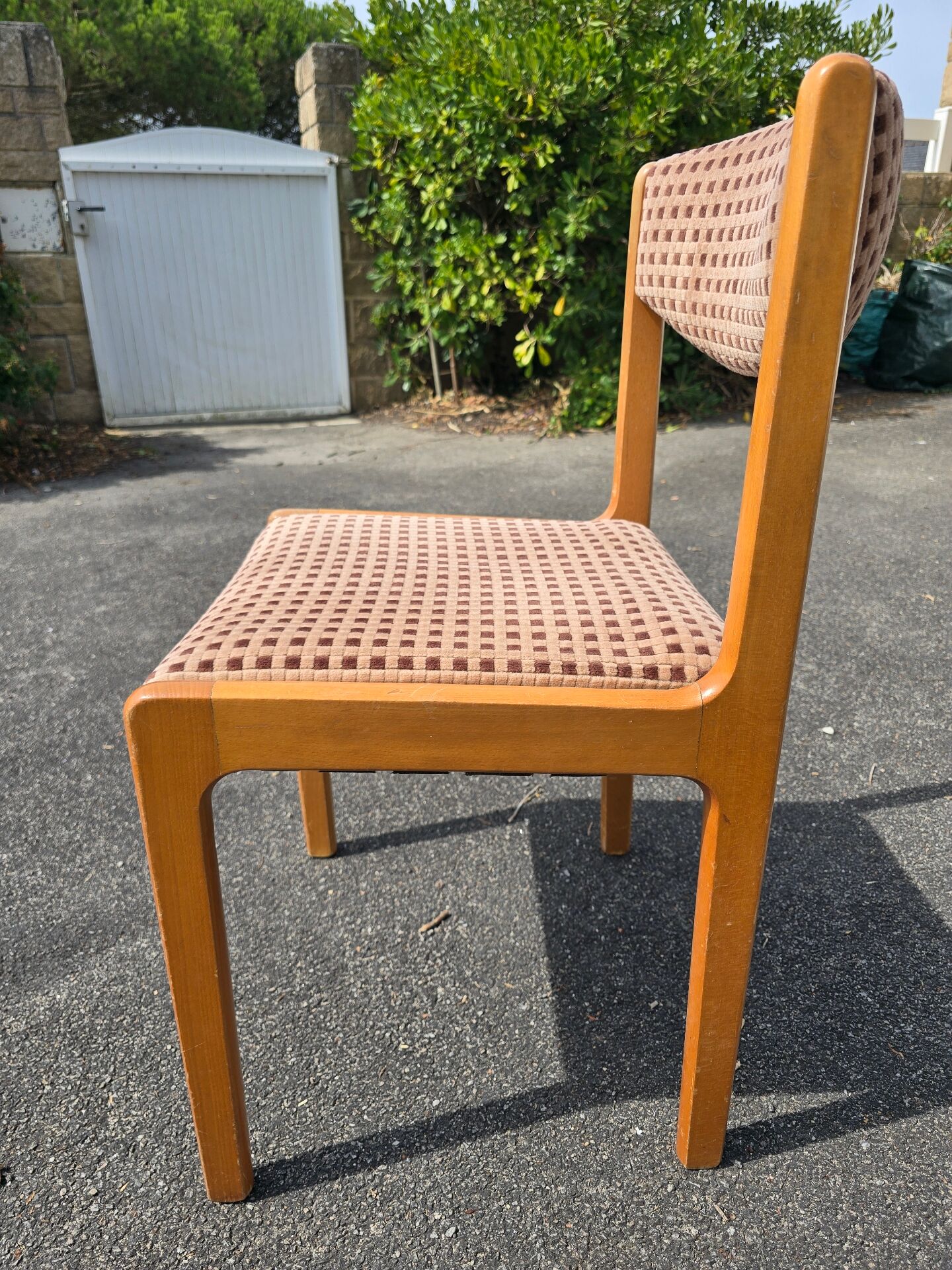 Lot de 6 chaises Self en bois – années 80/90