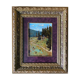 HSP table "the wooded meadow" Ukrainian school XX signed + frame