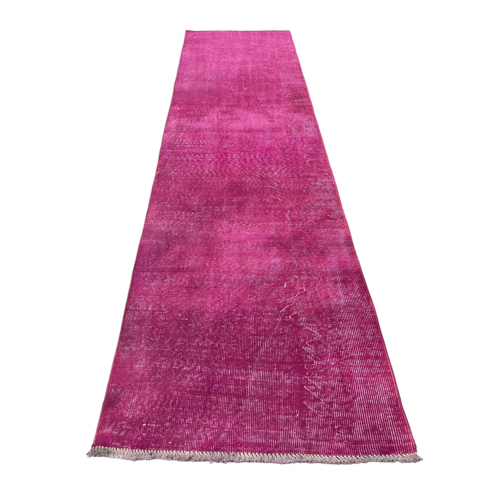 Tapis turc vintage vieilli