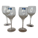 Set of 4 vintage Sèvres Primavera crystal stemware