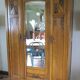 Parisian art deco carved wardrobe with mirror 130 x 200