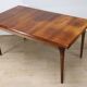 Table de repas scandinave extensible en palissandre, 1960