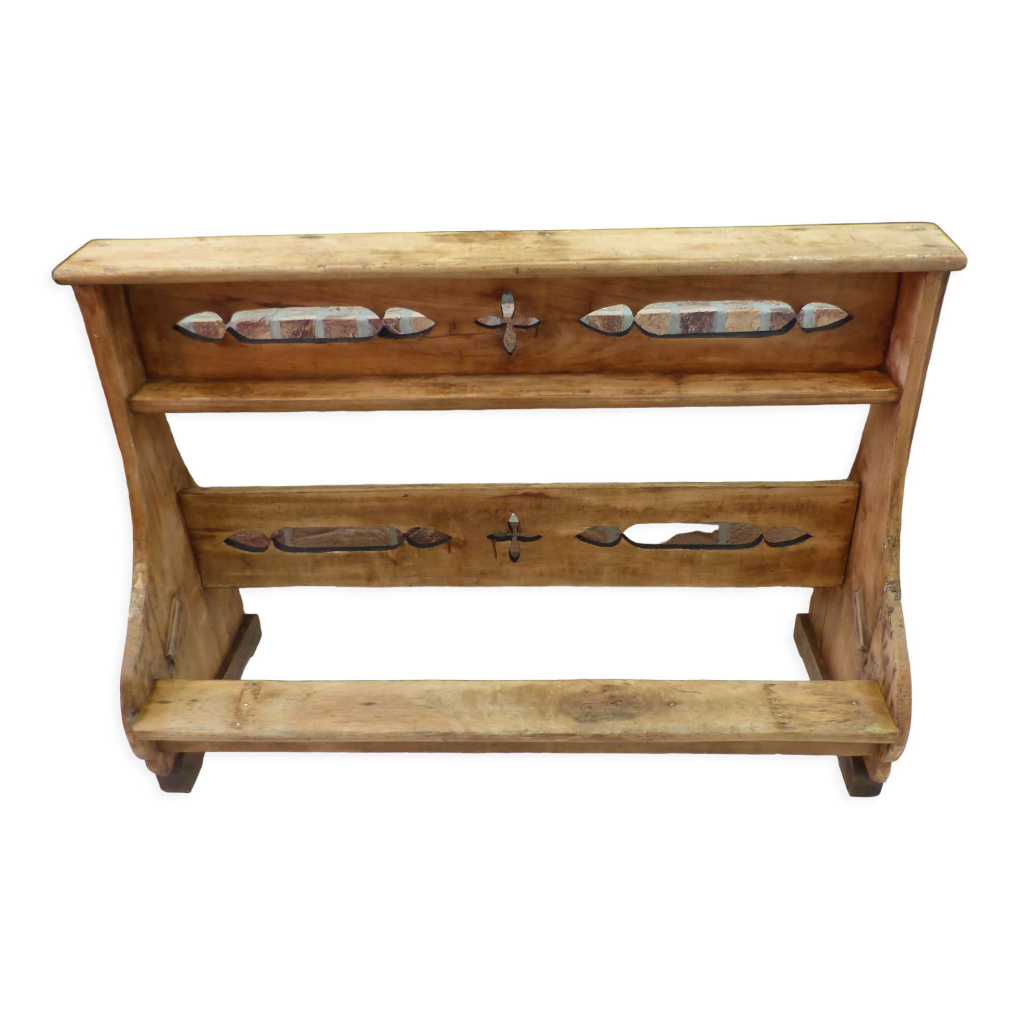 Old church pew