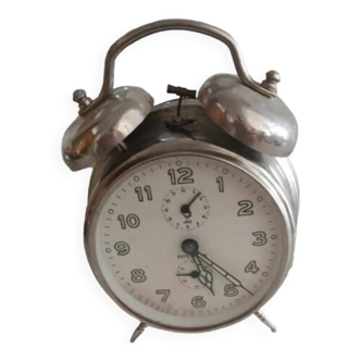 JAZ vintage chrome alarm clock