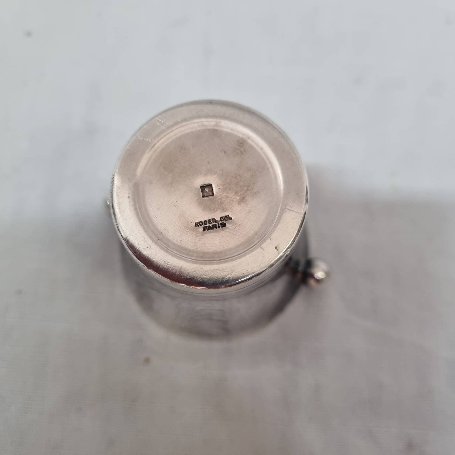 Miniature silver champagne bucket, Roger Col, Paris