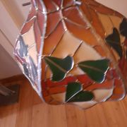 Tiffany-style stained glass pendant light