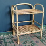 Bamboo storage shelf