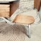 One-piece school desk