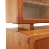 Vintage Danish design Dyrlund two-piece cabinet