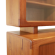 Vintage Danish design Dyrlund two-piece cabinet