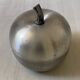 Vintage brushed aluminium ice bucket "Apple" (Made in Italy)