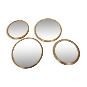 set de 4 miroirs ronds