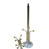 Vintage metal parrot coat rack