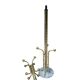 Vintage metal parrot coat rack