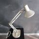 Antique architect's lamp, cast iron base