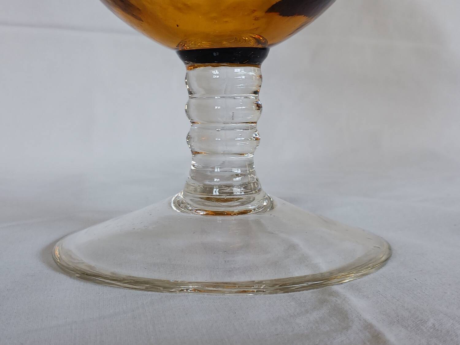 Large Empoli Italian blown vase