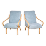 Pair of TON armchairs designed by Jaroslav Smidek, Czechoslovakia, 1960s