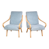 Pair of TON armchairs designed by Jaroslav Smidek, Czechoslovakia, 1960s