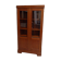 Vintage Dutch oak 2 door bookcase