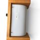 Vintage wall lamp in pine by René Martin cabinetmaker Charlotte Perriand