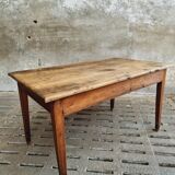 Antique farmhouse table French dining table