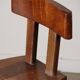 Chaise en acajou par Christian Durupt - Méribel - 1960