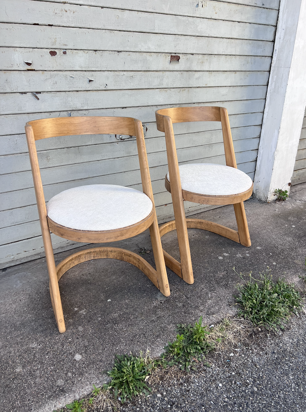 2 Restored Baumann Chairs (model Alpha)