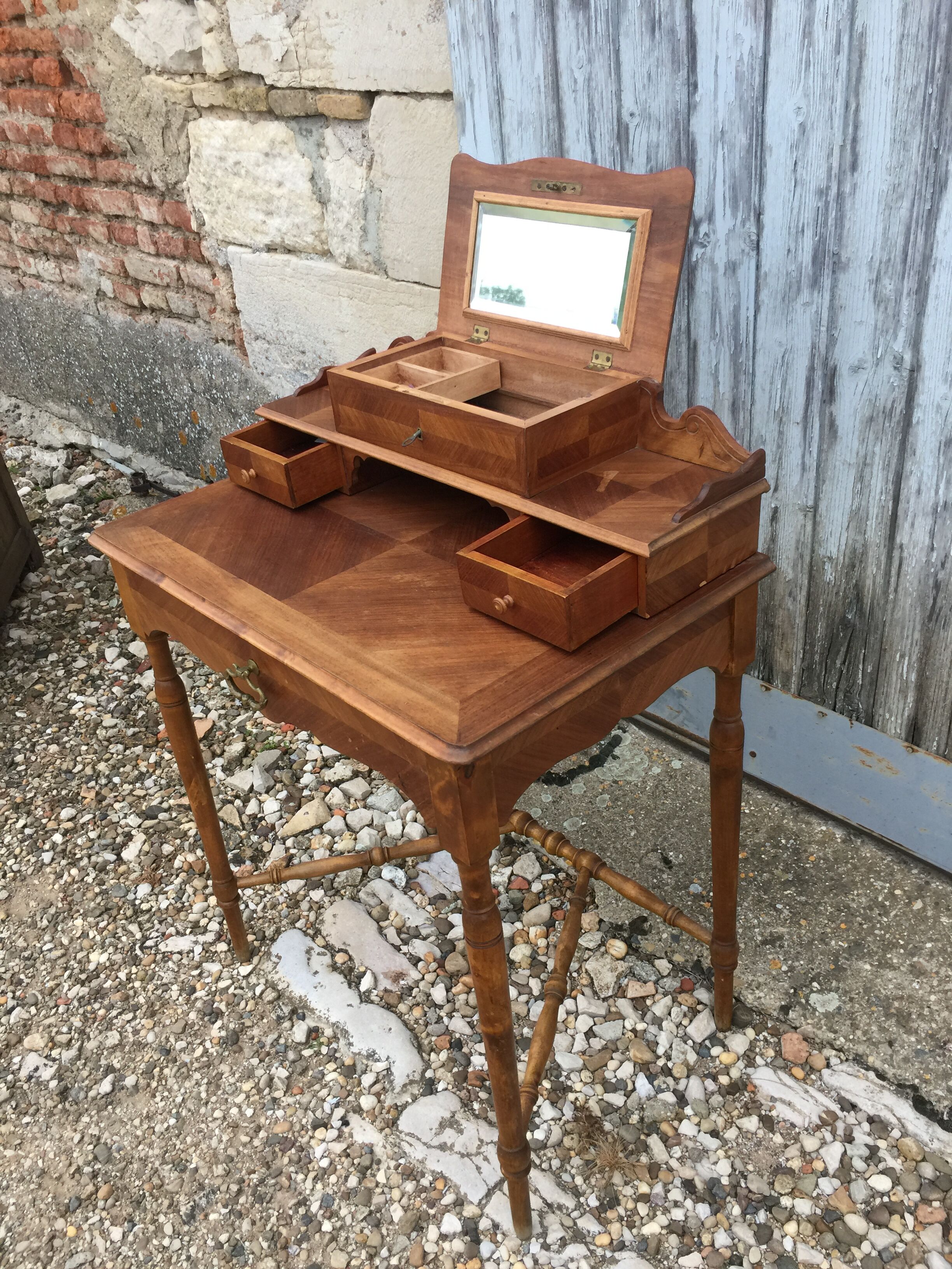 Coiffeuse bois des années 50/60