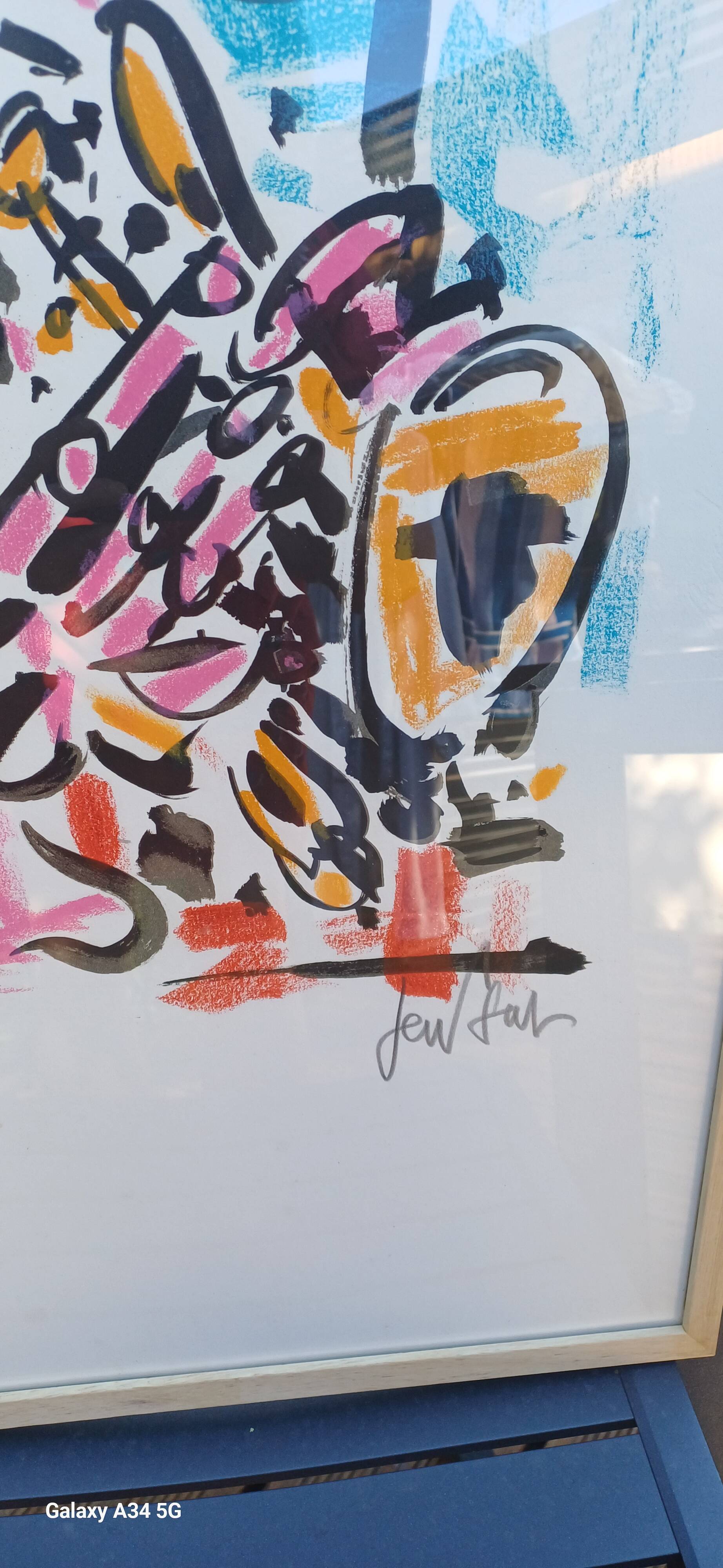 Gen Paul the Trumpeter Lithograph Artist Proof