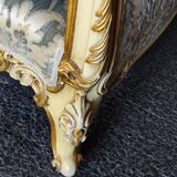 Sofa 3 places style Louis XV