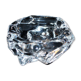 Vide-poche Cendrier en cristal soufflé DAUM France DESIGN Moderniste 1960