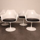 Dining chair with armrests by Eero Saarinen for De Coene & Knoll - US - 1960's