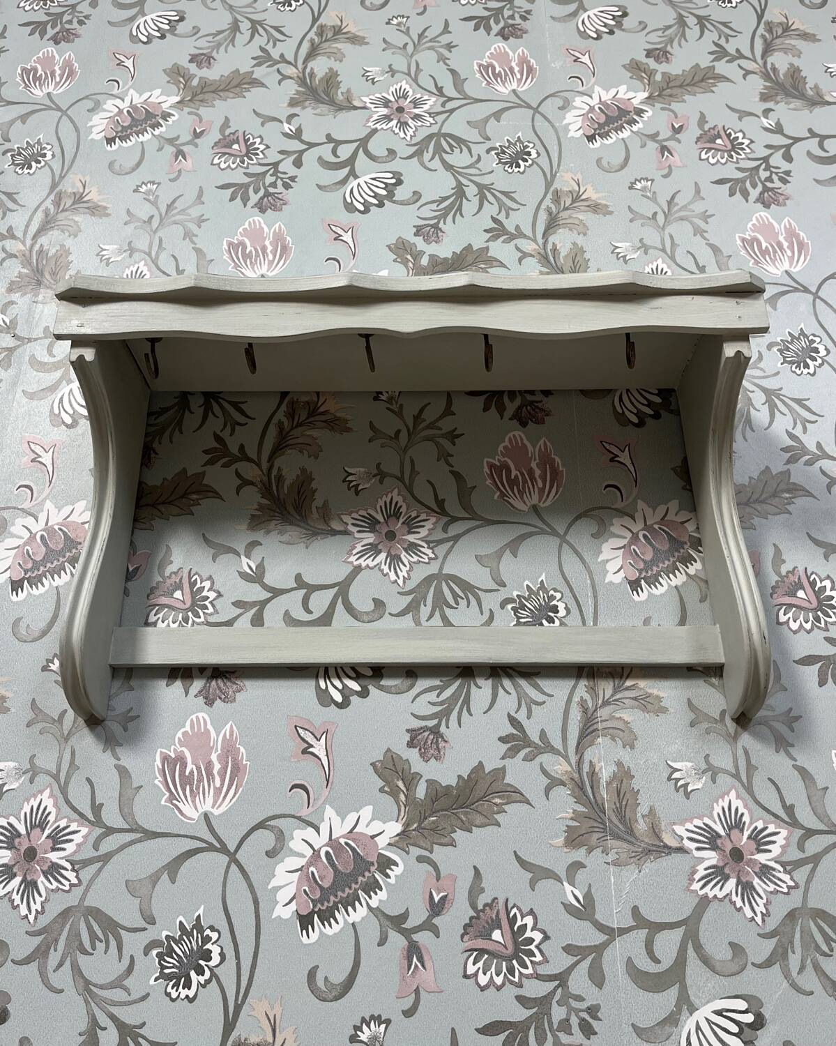 Vintage patinated shelf