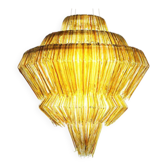 Contemporary Jacopo Foggini Mod Brilli Gold Methacrylate Italian Chandelier
