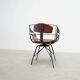 1950's French steel desk chair