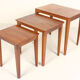 Tables gigogne rétro danish en teak 60s 70s