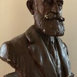 Plaster bust of André Lavaysse