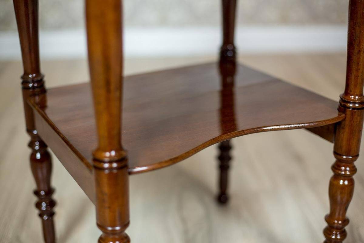 Antique Dressing Table in Brown Venered with Mahogany, 1860