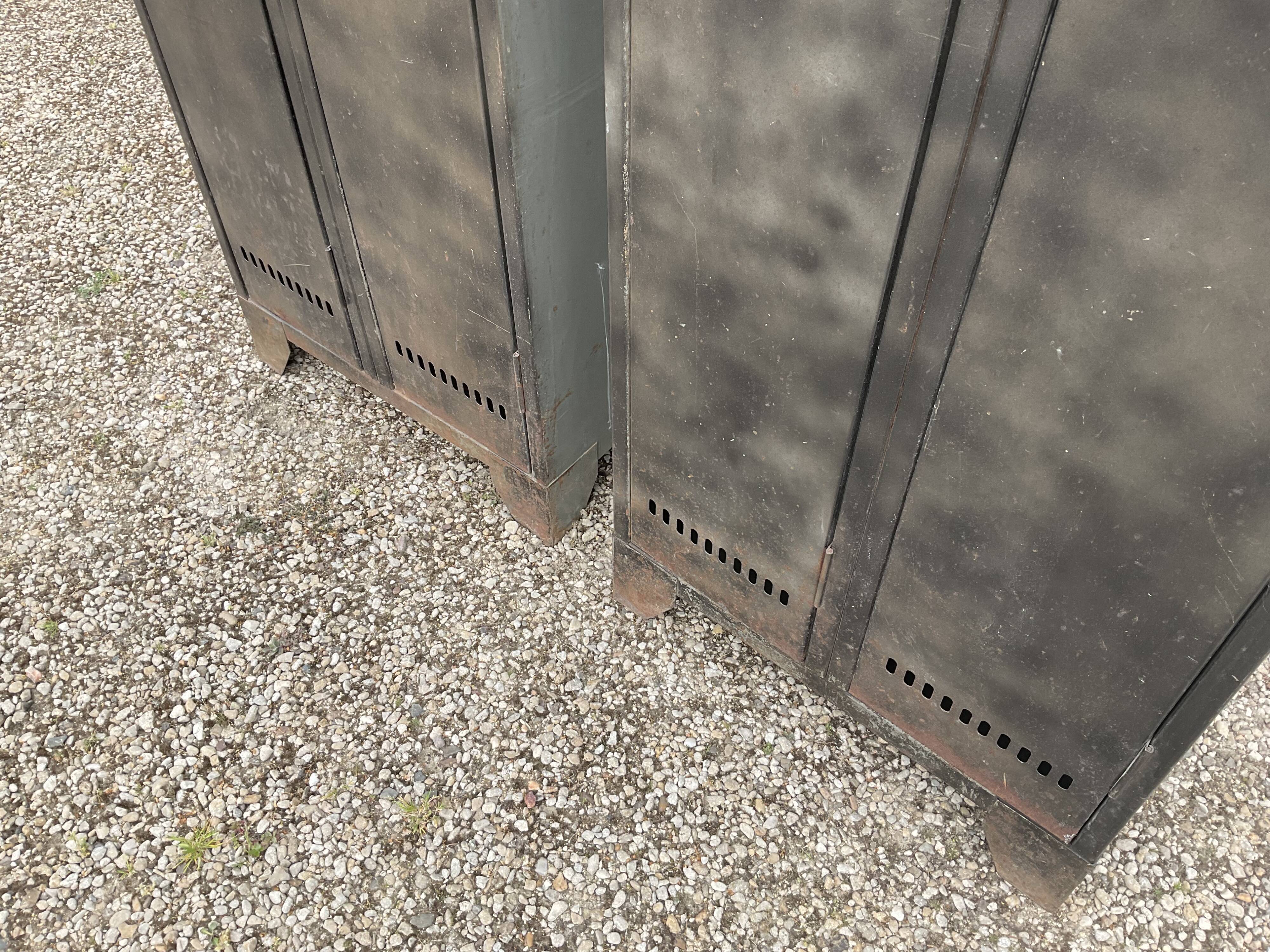 Metal cabinets